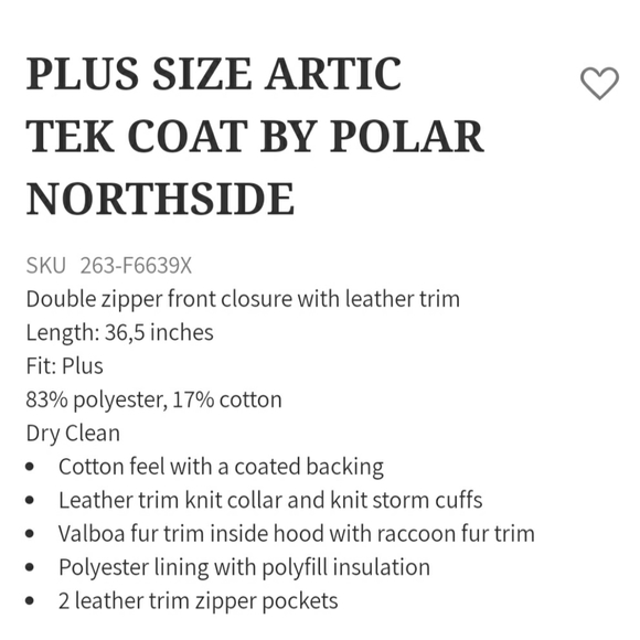 Polar North side winter coat - Picture 5 of 5